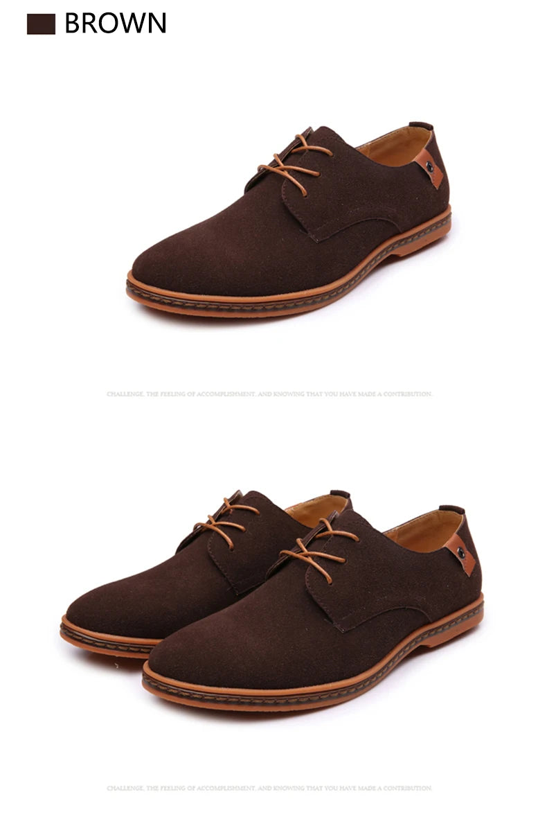 Men’s 2024 Suede Oxford Sneakers