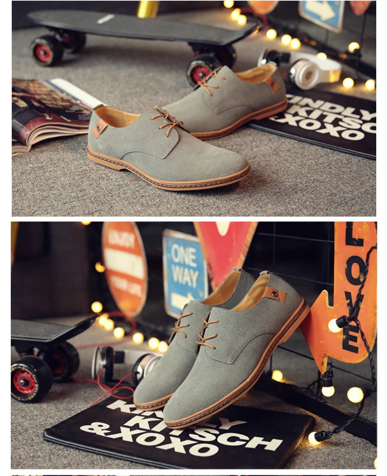 Men’s 2024 Suede Oxford Sneakers