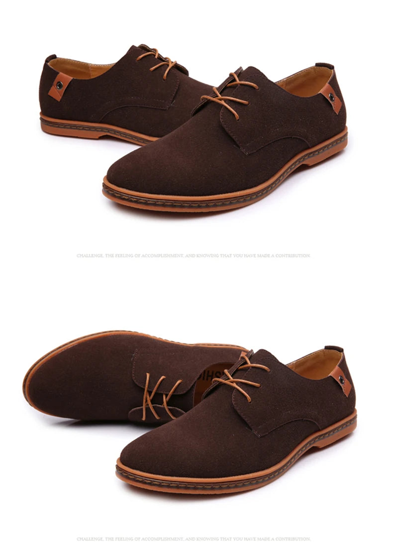 Men’s 2024 Suede Oxford Sneakers