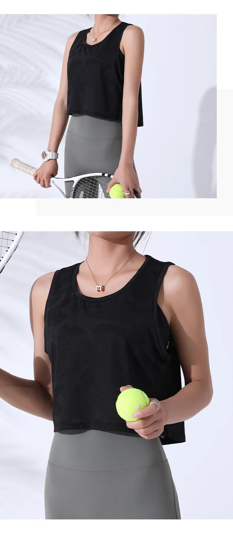 Women’s Camouflage Mesh Crop Tank Top