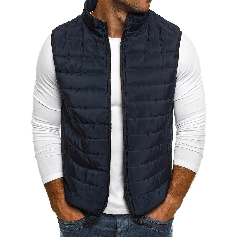 Men’s Cotton-Padded Winter Vest