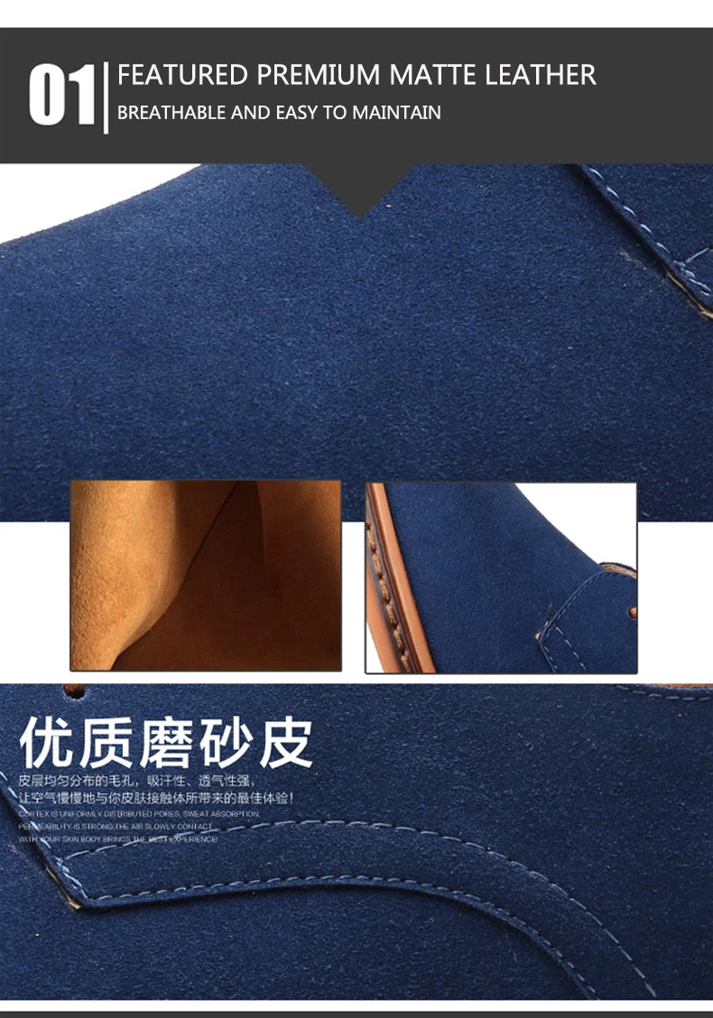 Men’s 2024 Suede Oxford Sneakers