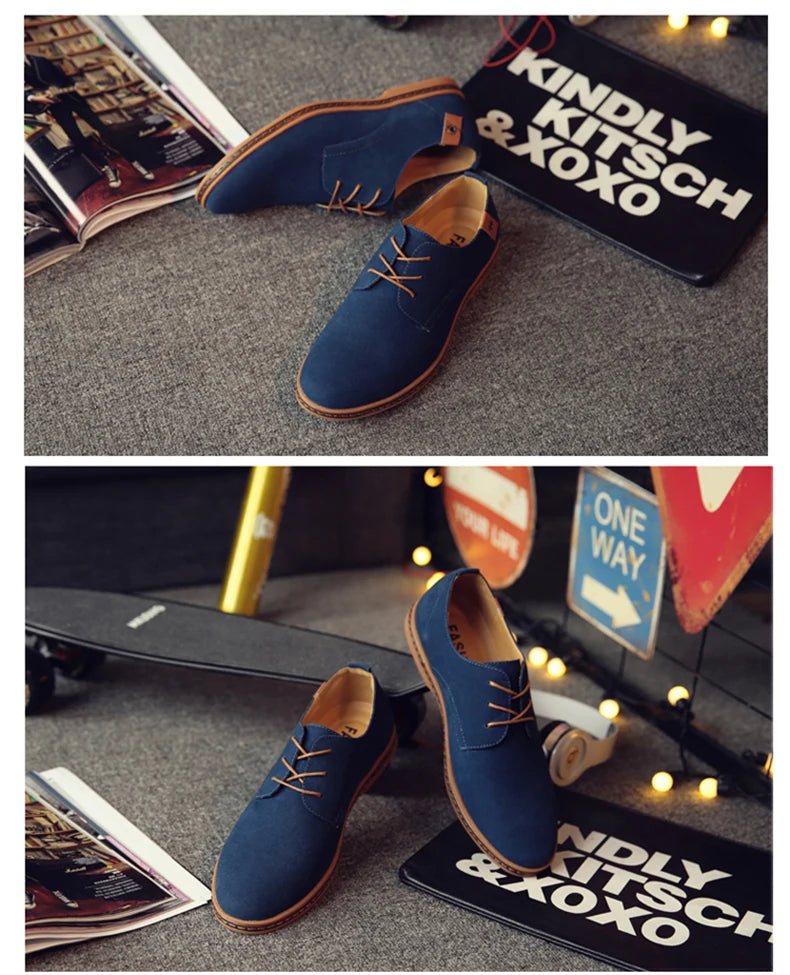 Men’s 2024 Suede Oxford Sneakers