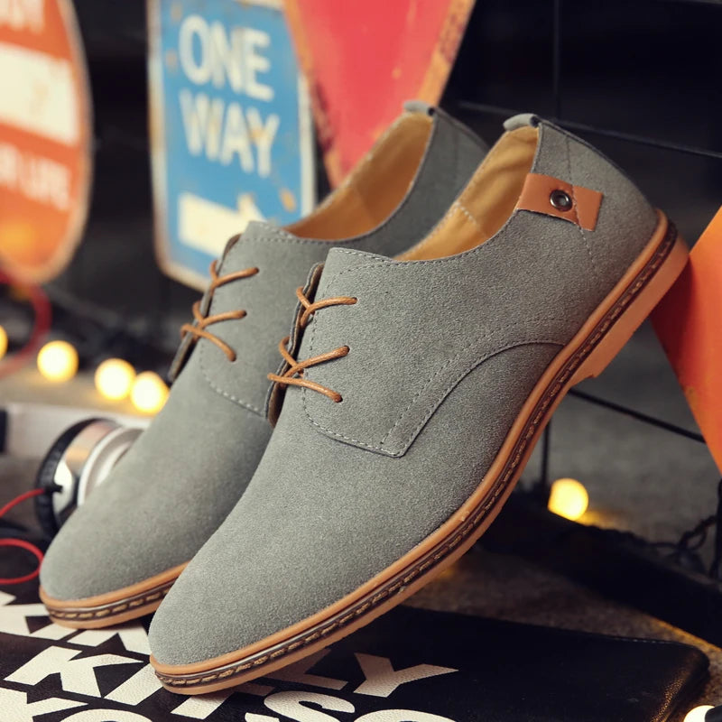 Men’s 2024 Suede Oxford Sneakers