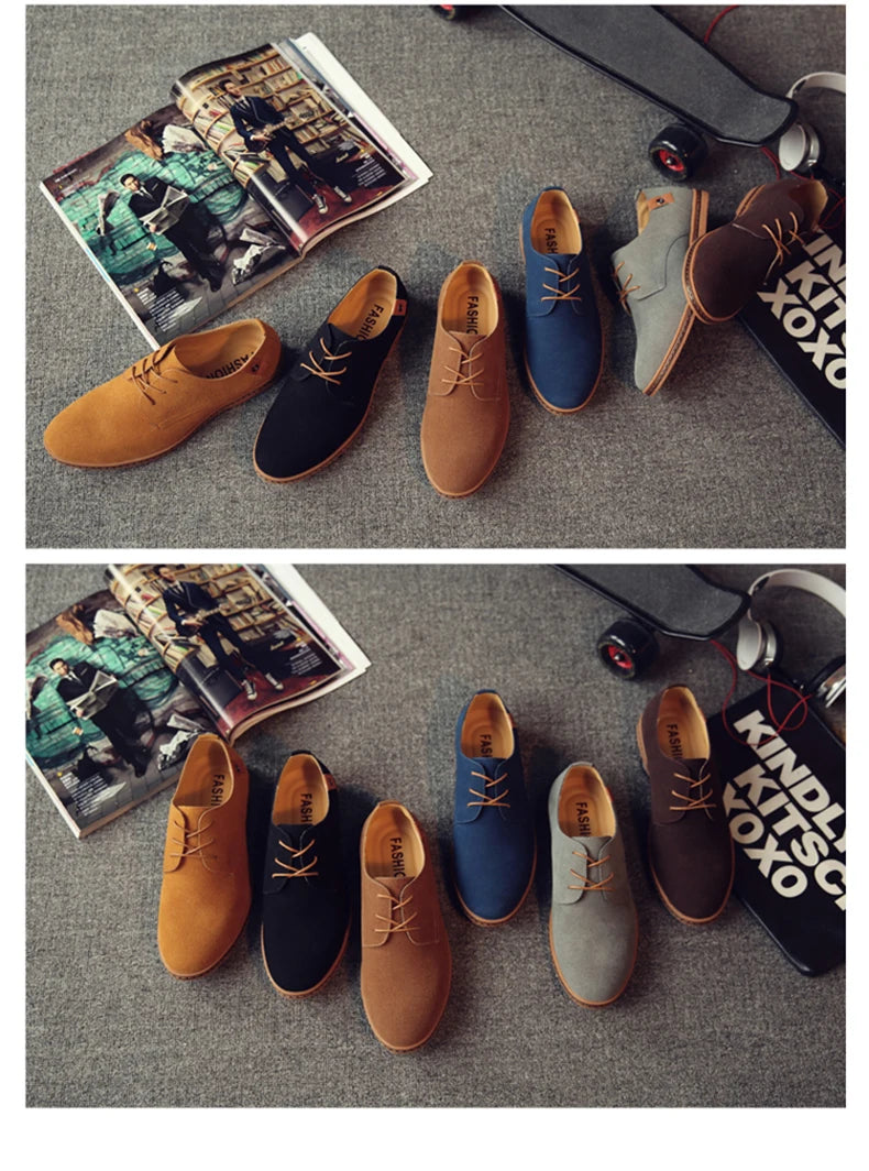 Men’s 2024 Suede Oxford Sneakers