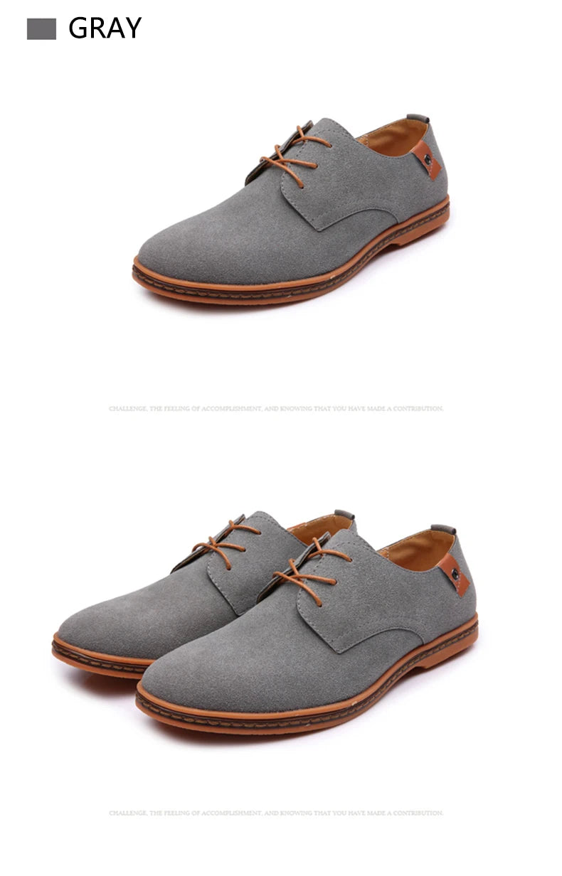 Men’s 2024 Suede Oxford Sneakers