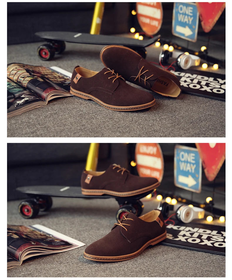 Men’s 2024 Suede Oxford Sneakers