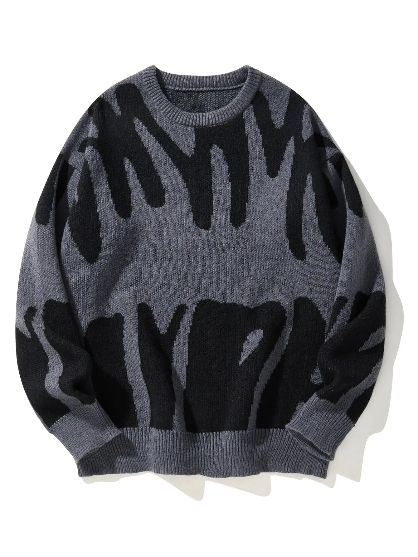 Men’s Autumn Winter Jacquard Pullover