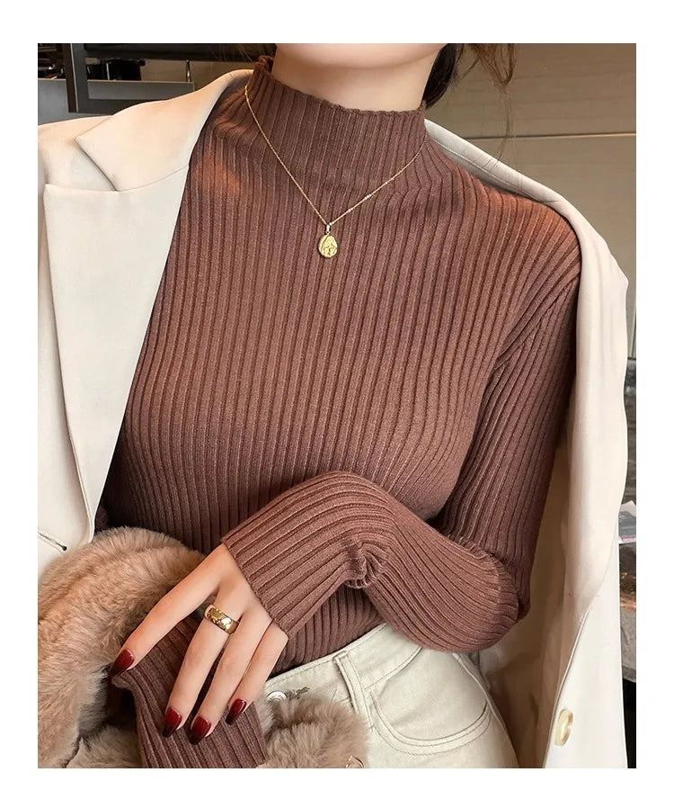 Women’s 2025 Autumn Winter Turtleneck Sweater