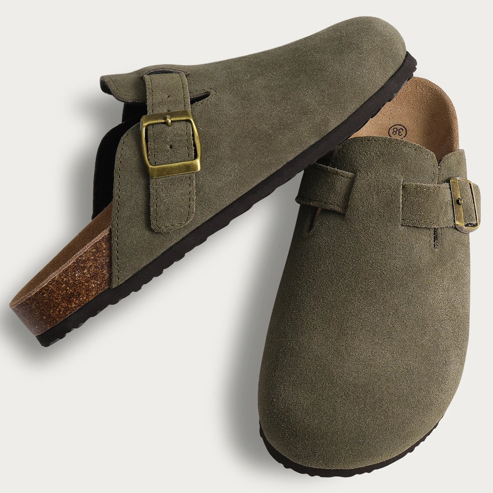 Comwarm Women’s & Men’s Suede Mules