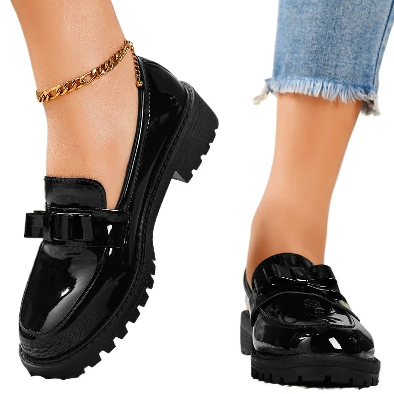 Retro Round Toe Mary Jane Heels