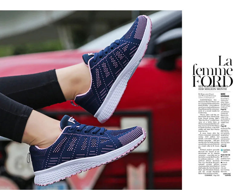 Women's Casual Fly Knit Sneakers
