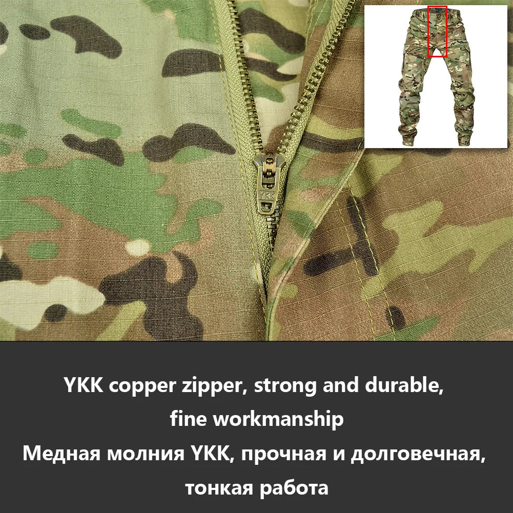 Mege Tactical Ripstop Cargo Joggers