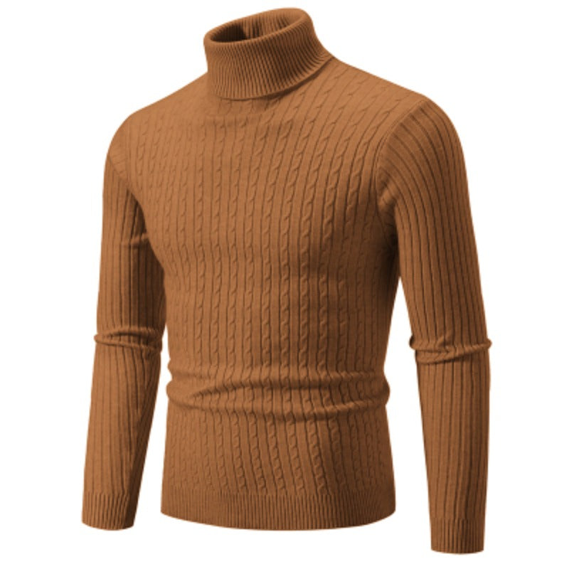 Men’s High Neck Woolen Sweater