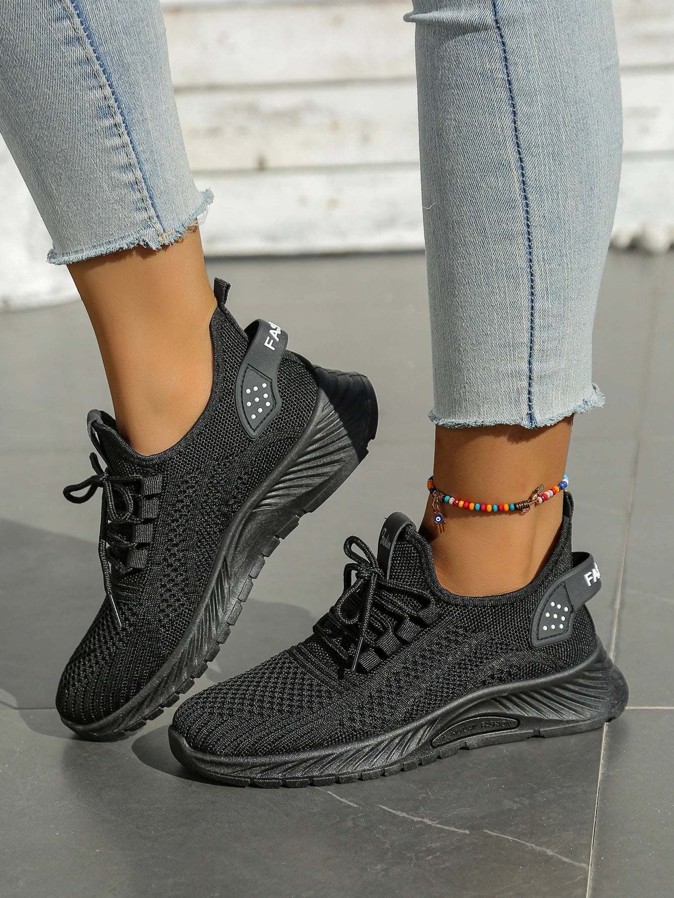 Women's Fly Weaving Casual Sneakers Fall 2025 New Fashion
