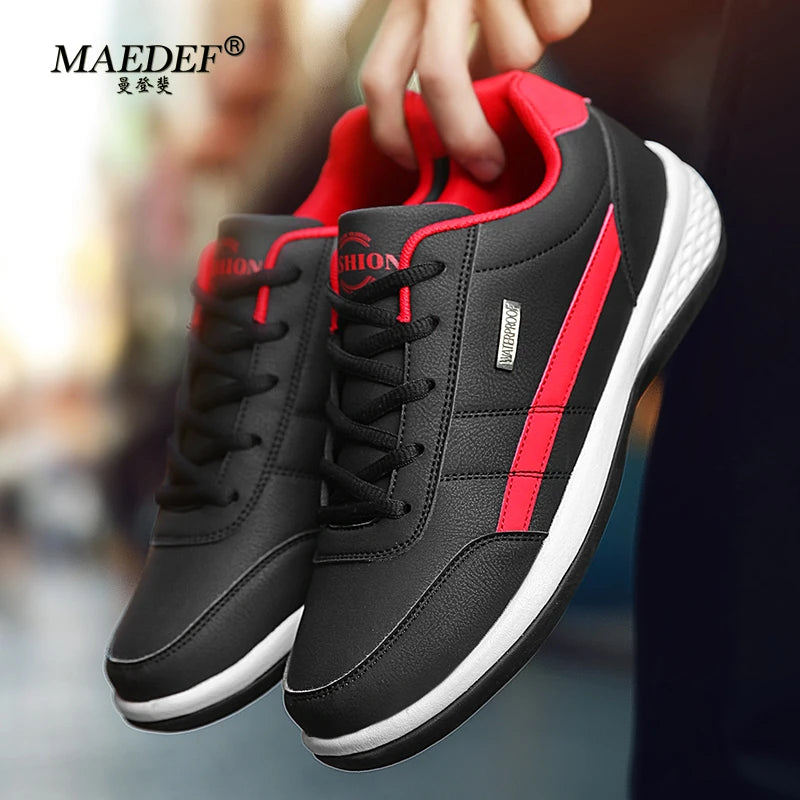 Men’s Waterproof Leather Sneakers