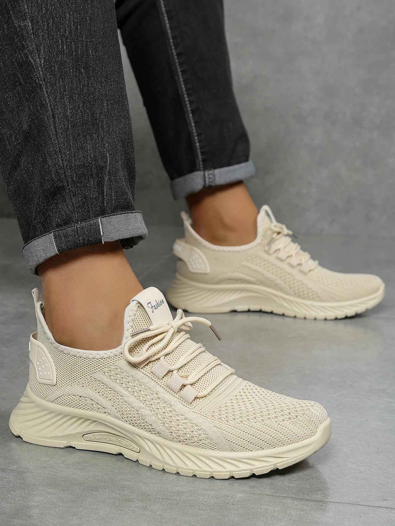 Women's Fly Weaving Casual Sneakers Fall 2025 New Fashion