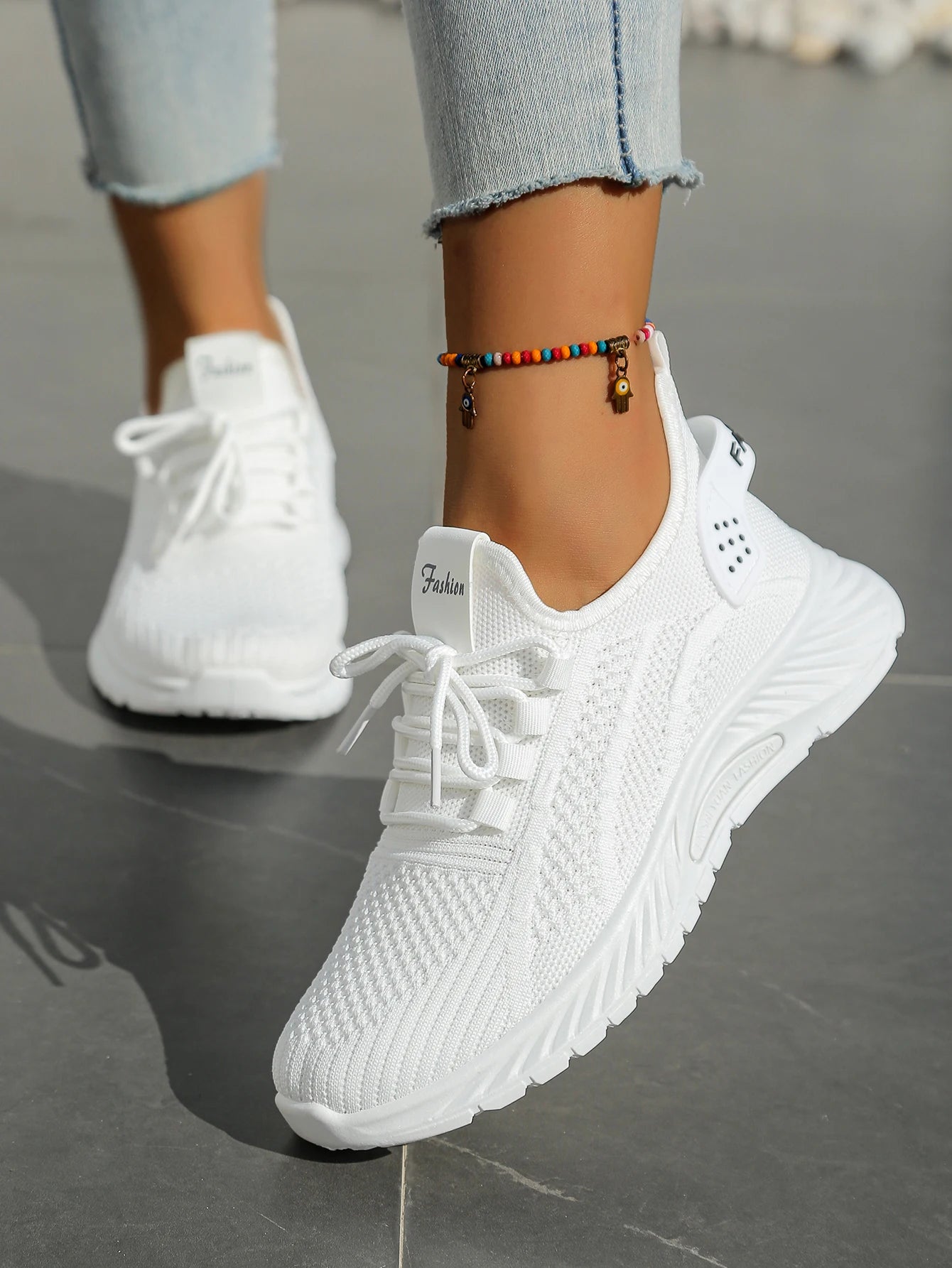 Women's Fly Weaving Casual Sneakers Fall 2025 New Fashion