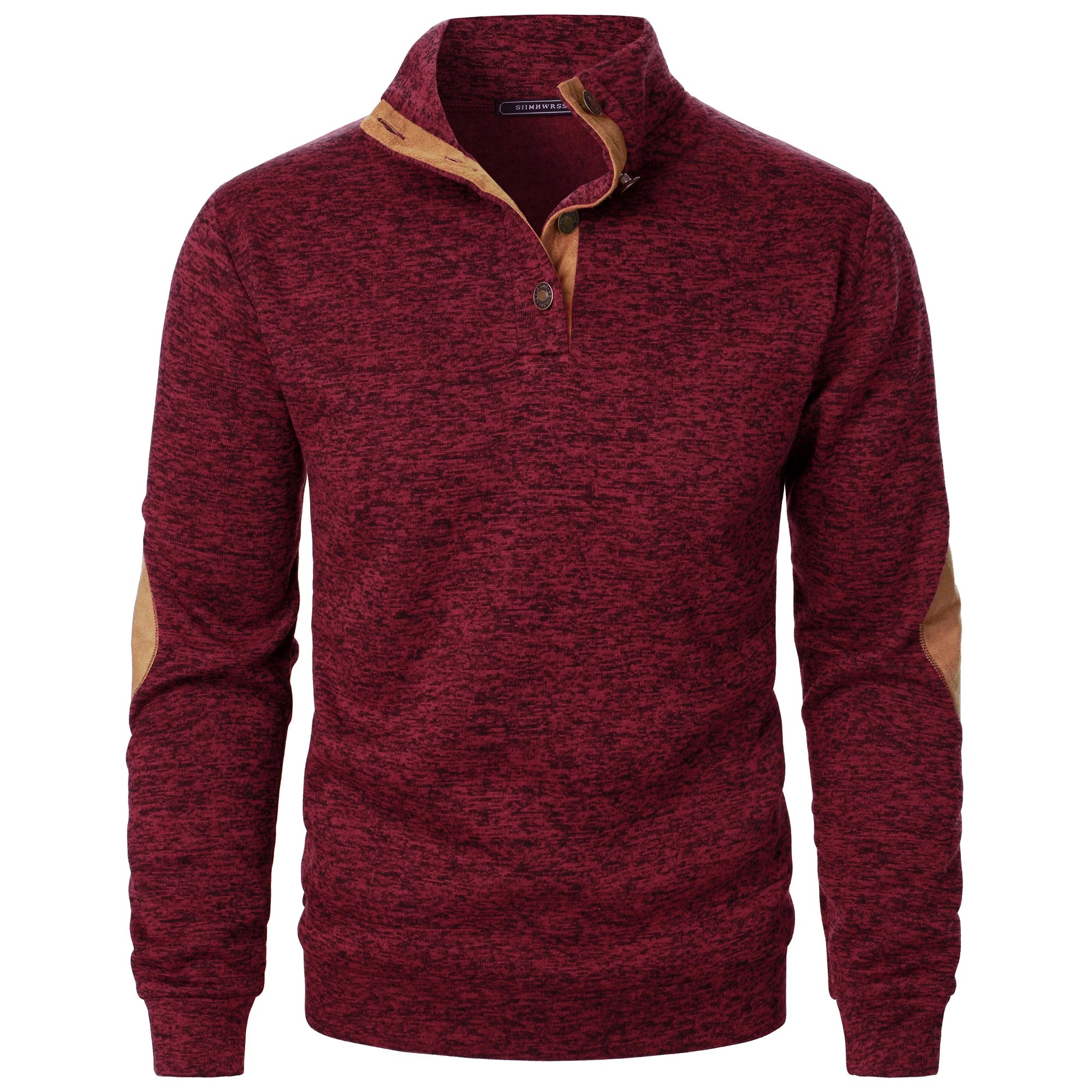 Men’s Autumn Winter Stand Collar Sweater