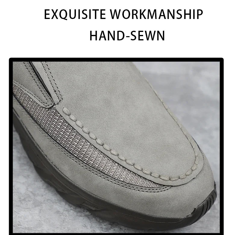 Men’s 2024 Leather Casual Loafers