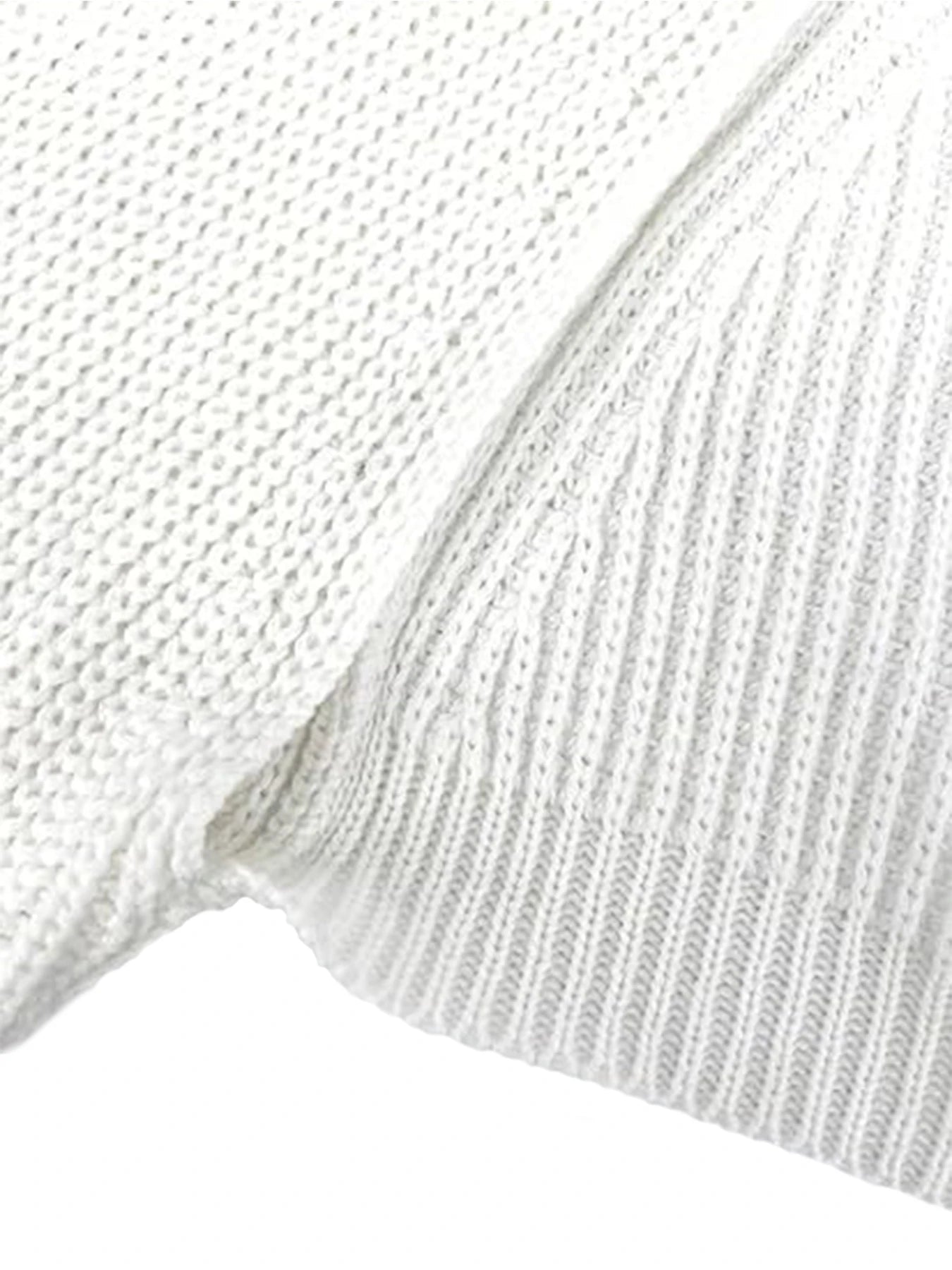 Women’s Ribbed Open-Front Cardigan