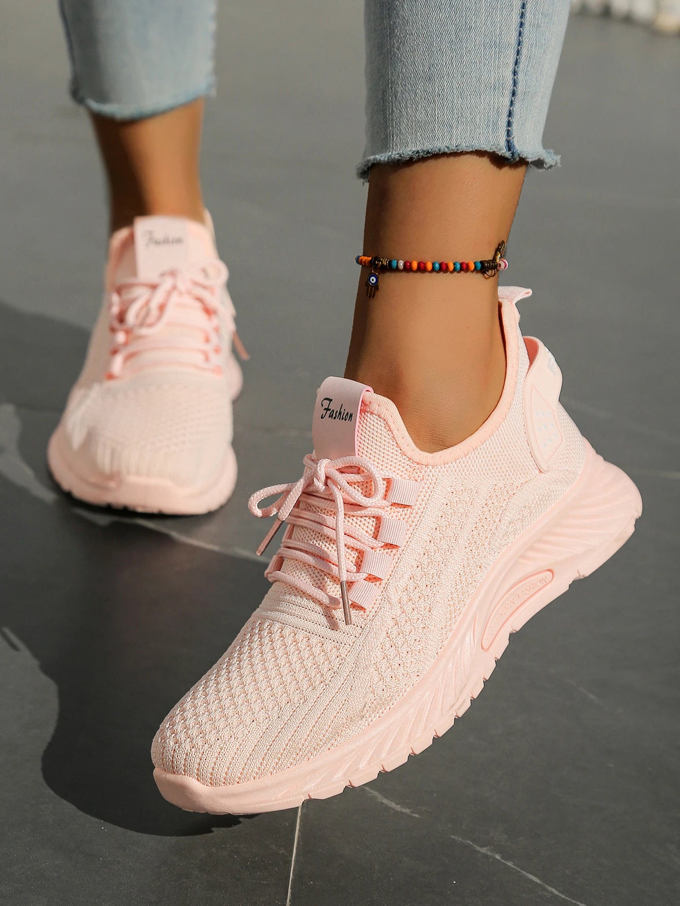 Women's Fly Weaving Casual Sneakers Fall 2025 New Fashion