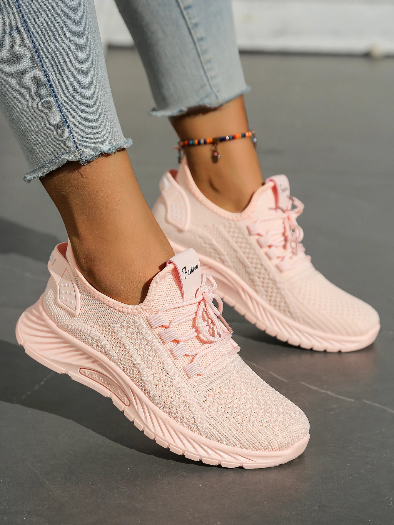 Women's Fly Weaving Casual Sneakers Fall 2025 New Fashion