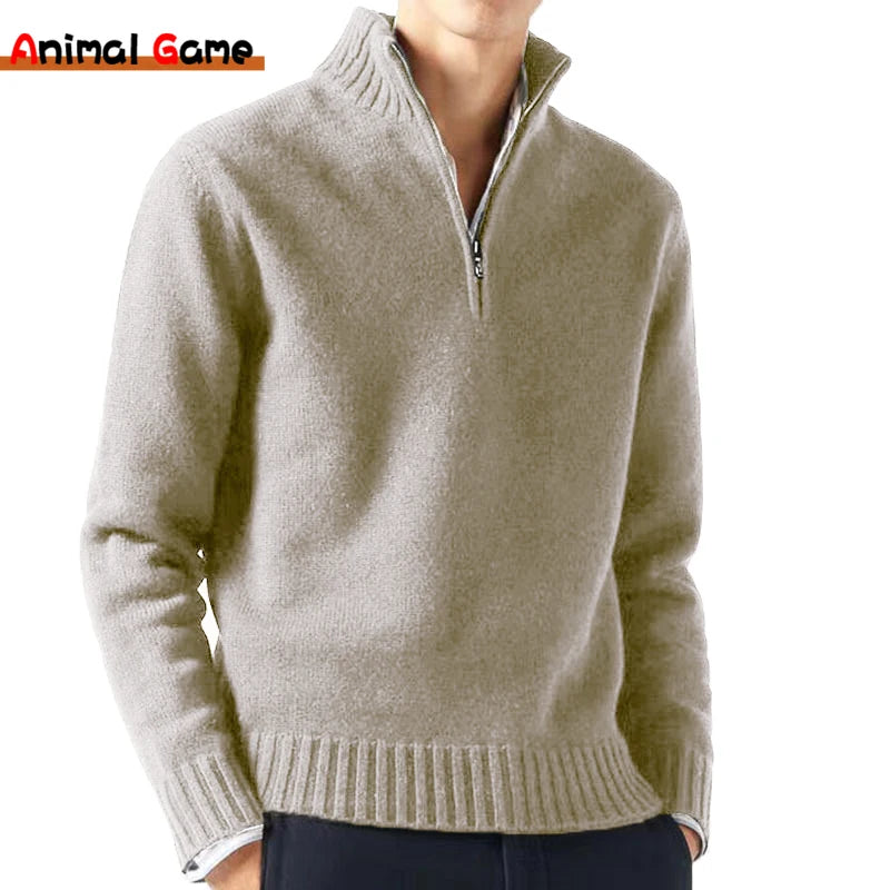 Men’s Autumn Turtleneck Sweater