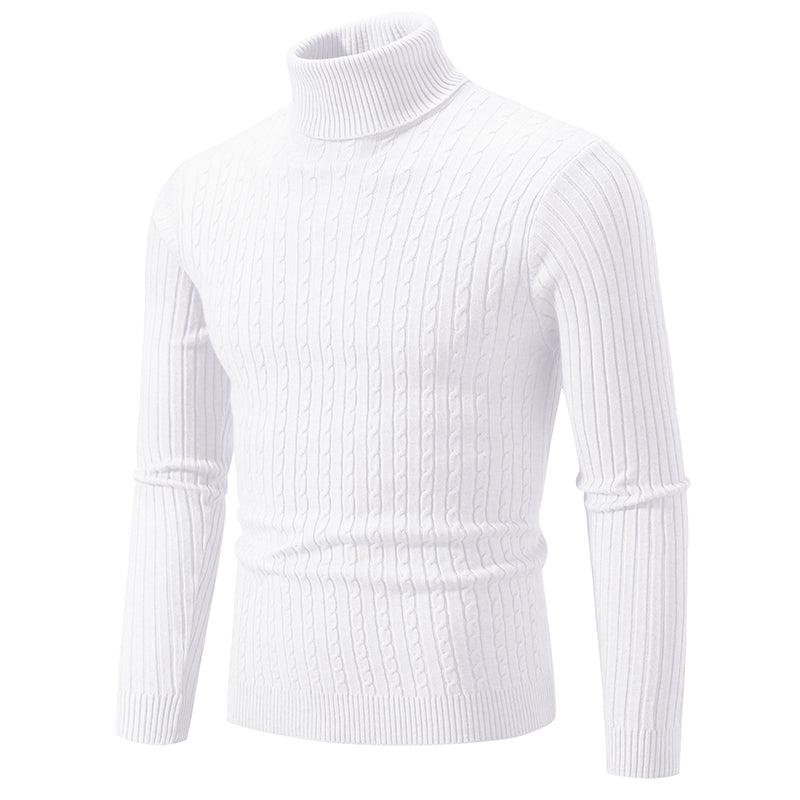 Men’s High Neck Woolen Sweater