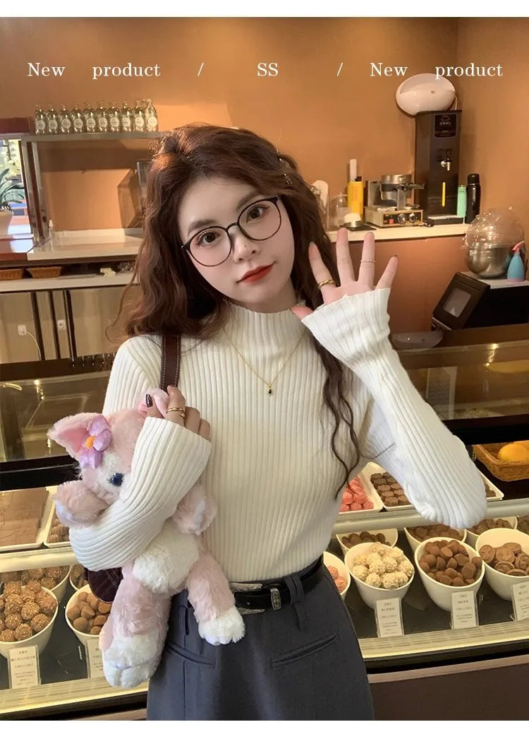 Women’s 2025 Autumn Winter Turtleneck Sweater