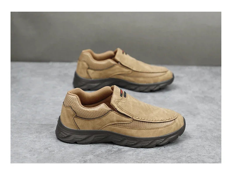 Men’s 2024 Leather Casual Loafers