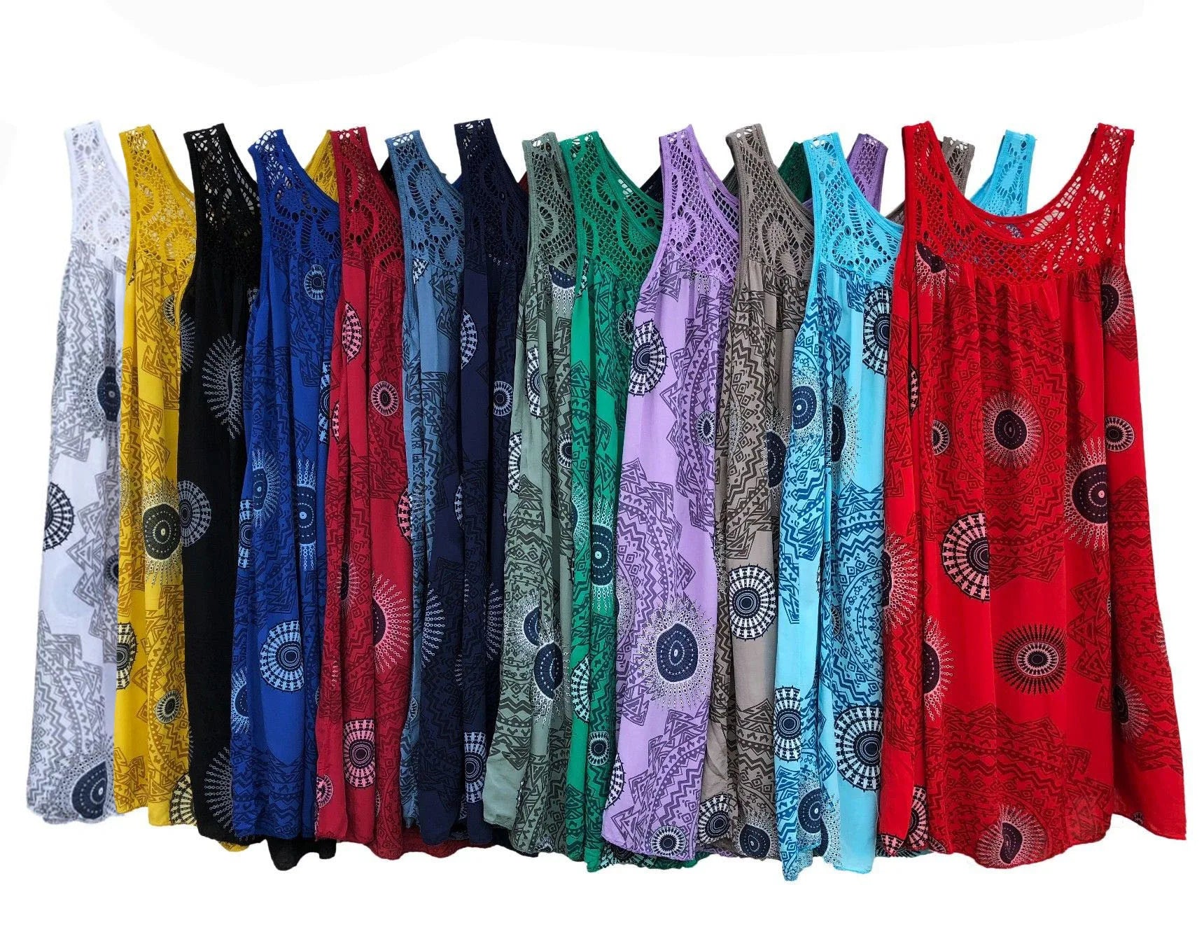 Women’s Summer Lace Sleeveless Maxi Dress