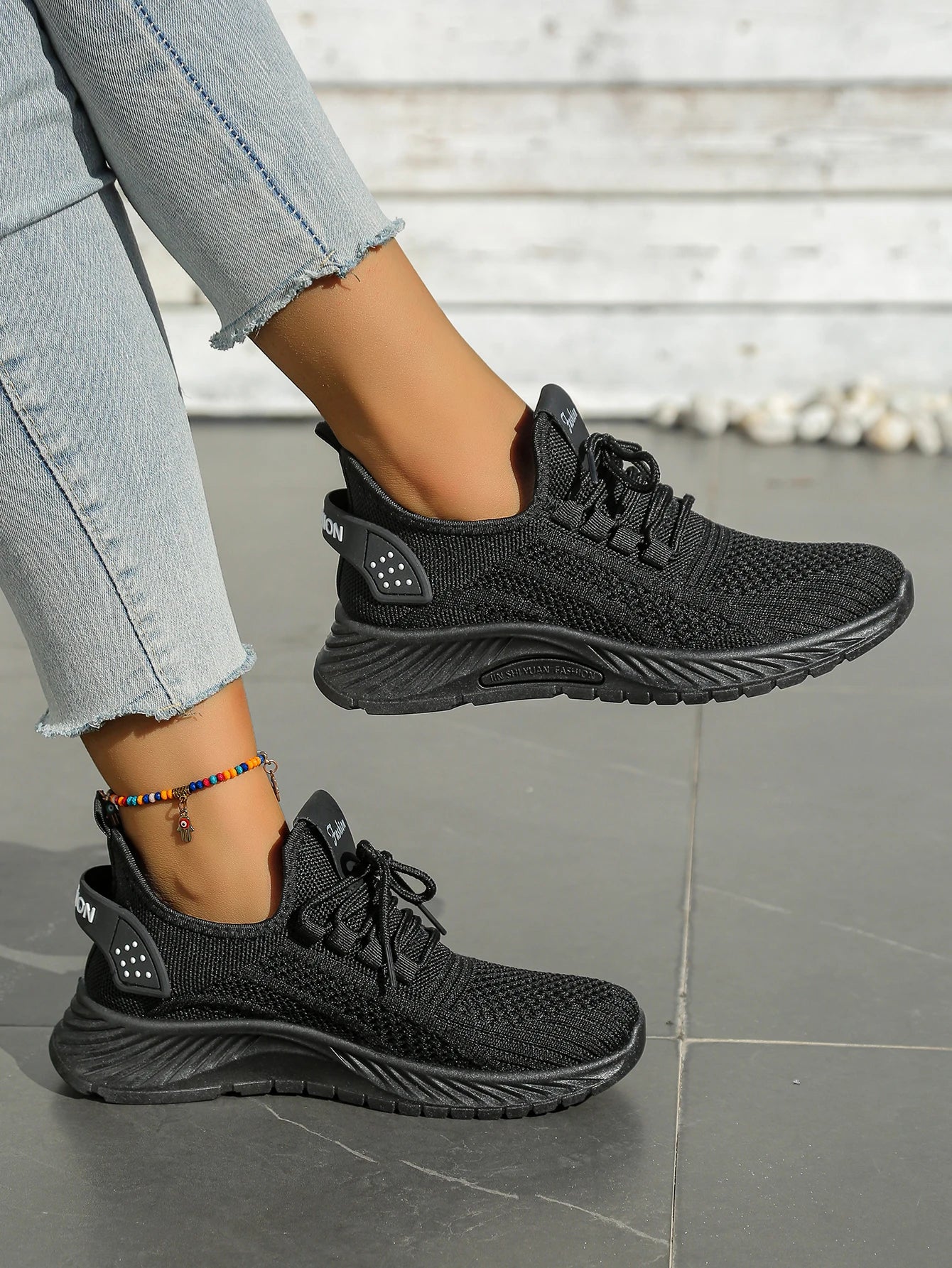 Women's Fly Weaving Casual Sneakers Fall 2025 New Fashion