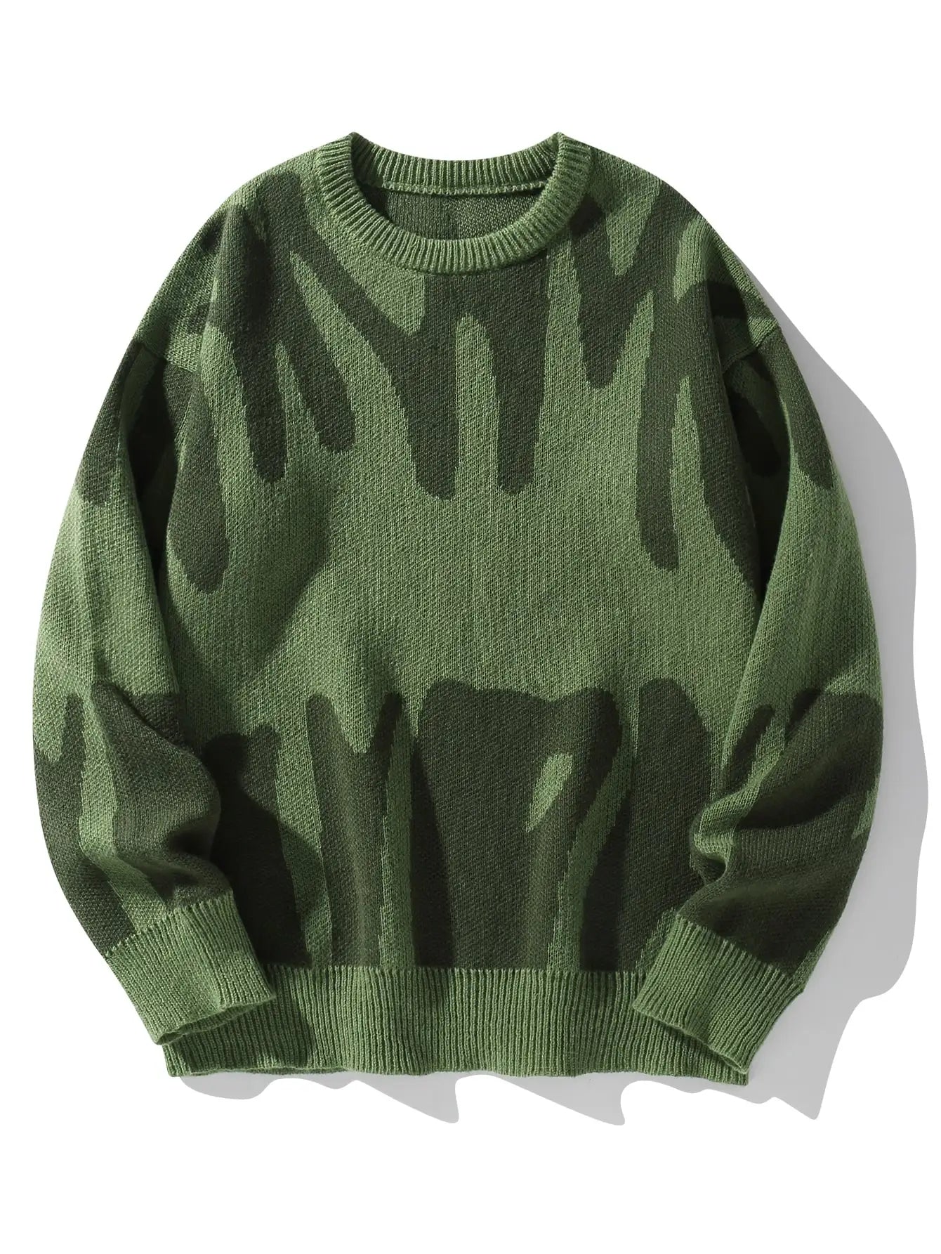 Men’s Autumn Winter Jacquard Pullover