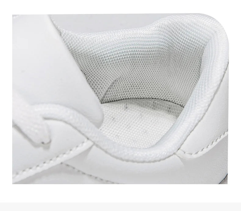 Unisex PU Leather Casual Sneakers