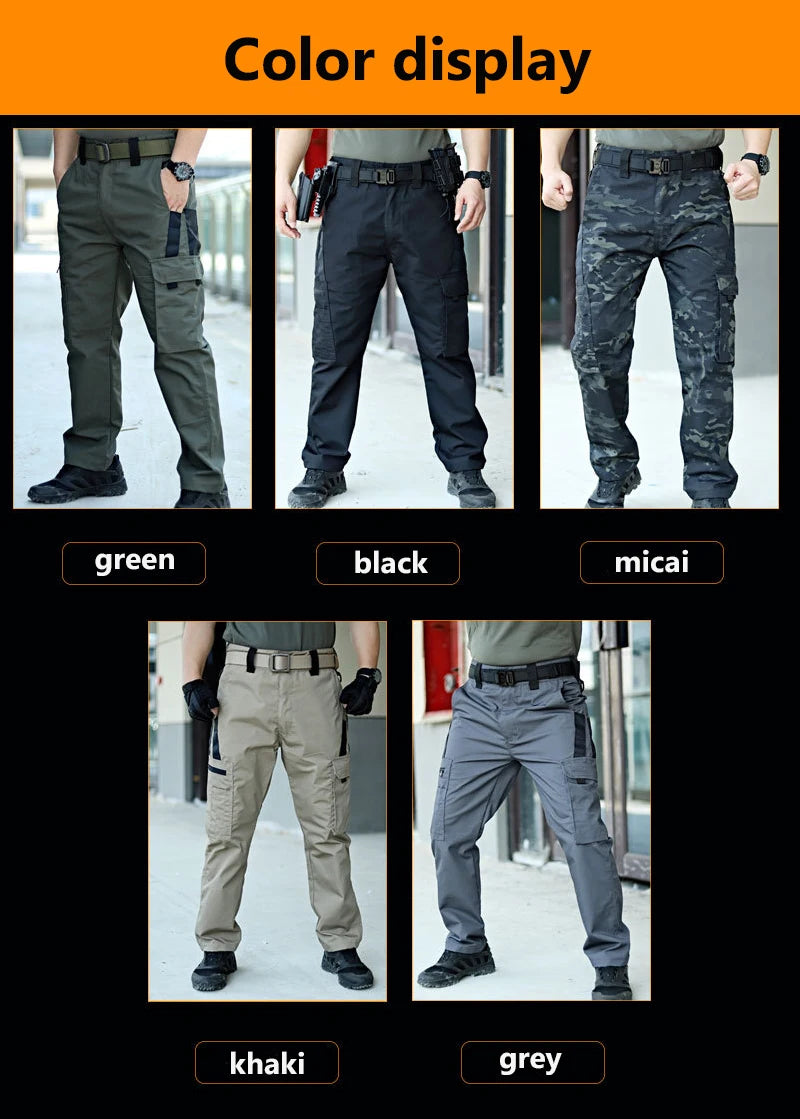 Tactical Outdoor Cargo Work Pants