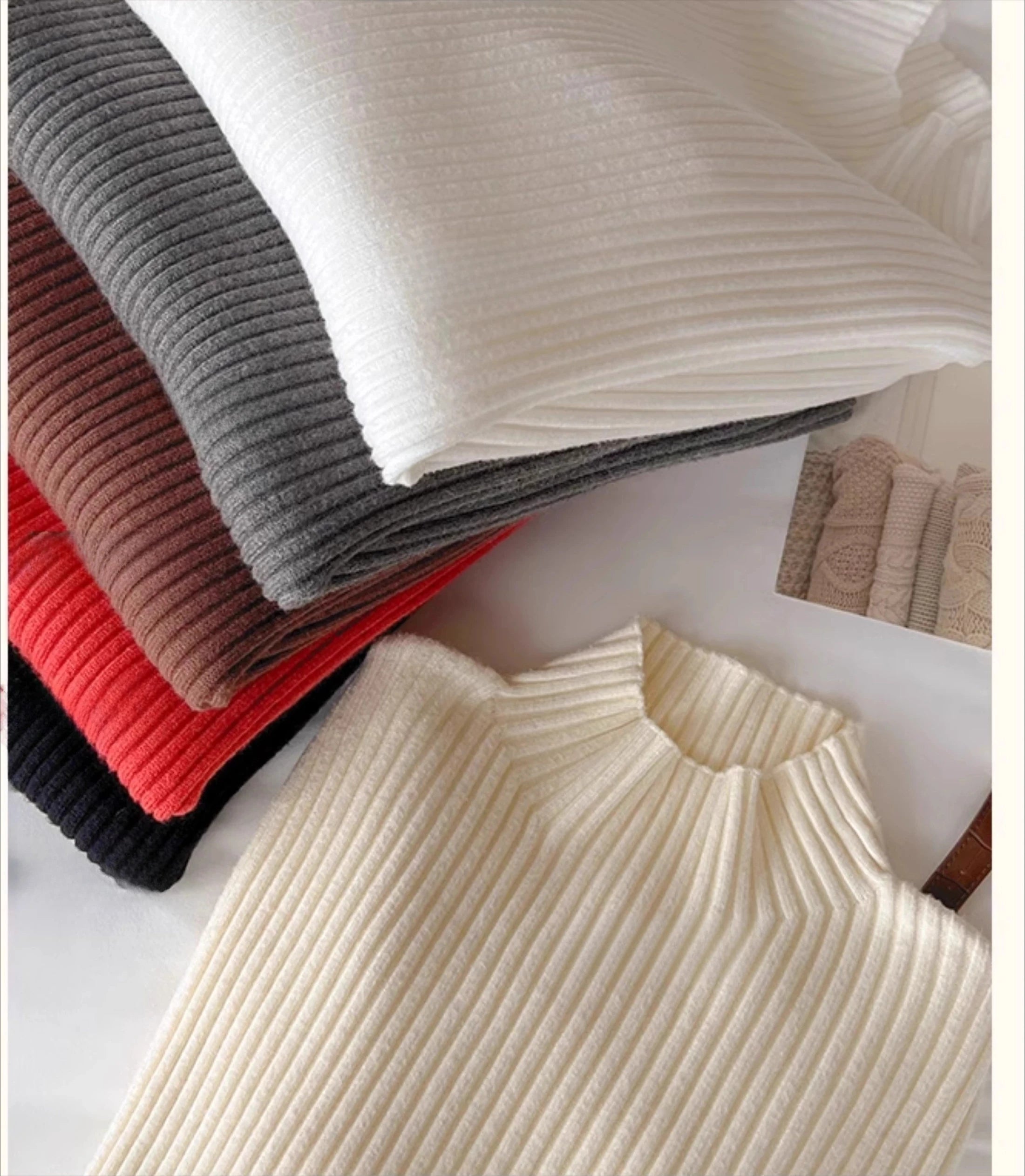 Women’s 2025 Autumn Winter Turtleneck Sweater