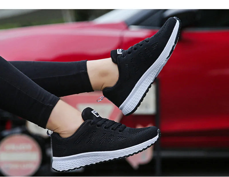 Women's Casual Fly Knit Sneakers