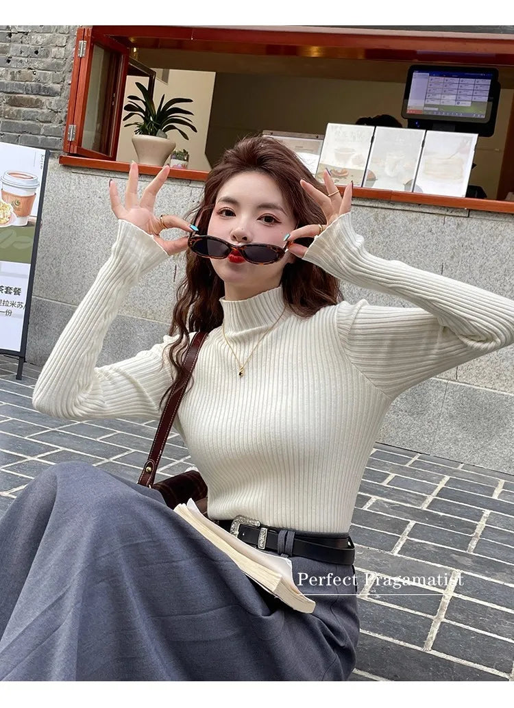 Women’s 2025 Autumn Winter Turtleneck Sweater