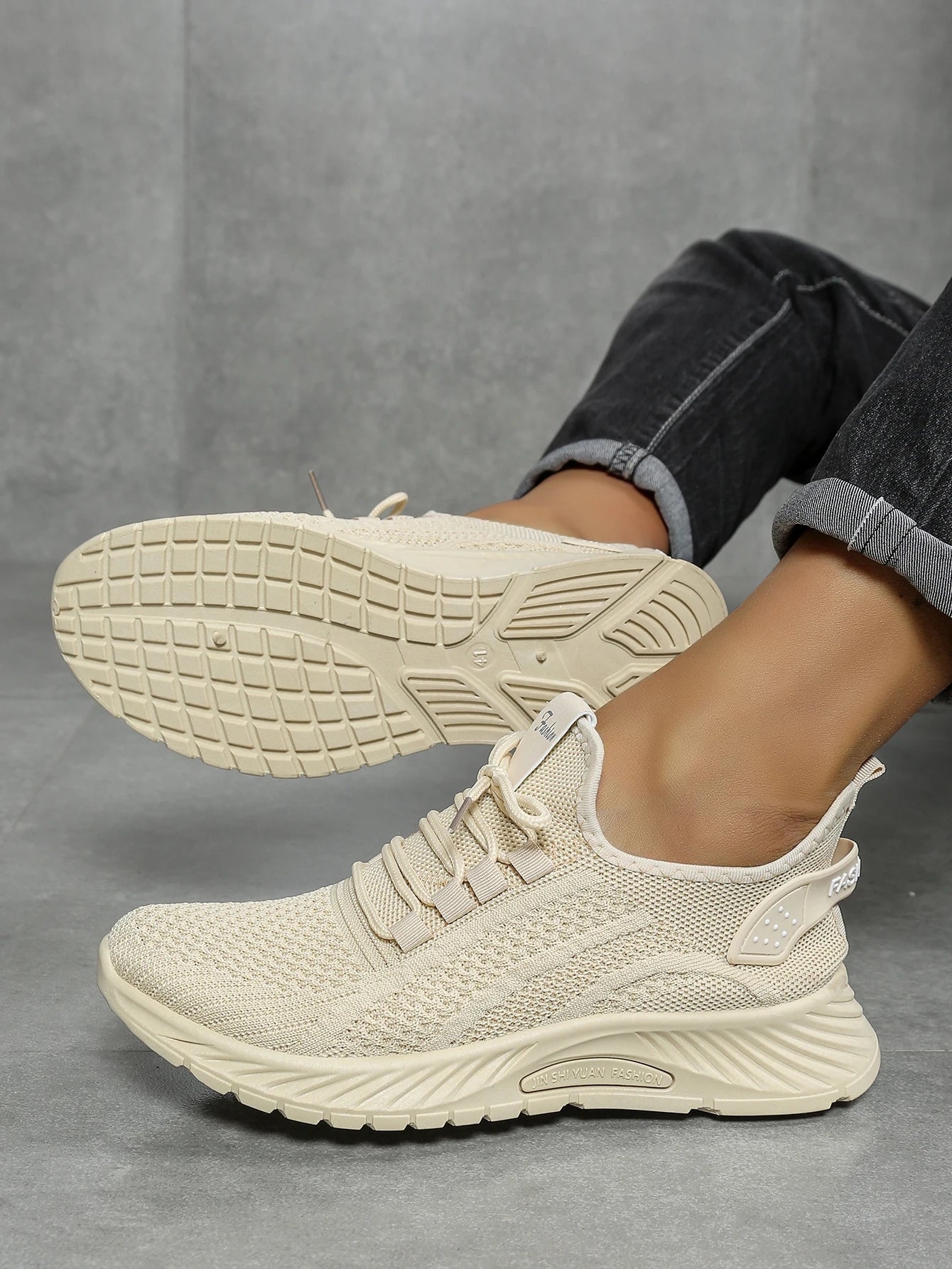 Women's Fly Weaving Casual Sneakers Fall 2025 New Fashion