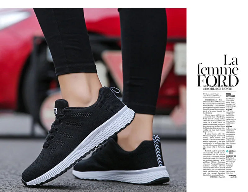 Women's Casual Fly Knit Sneakers