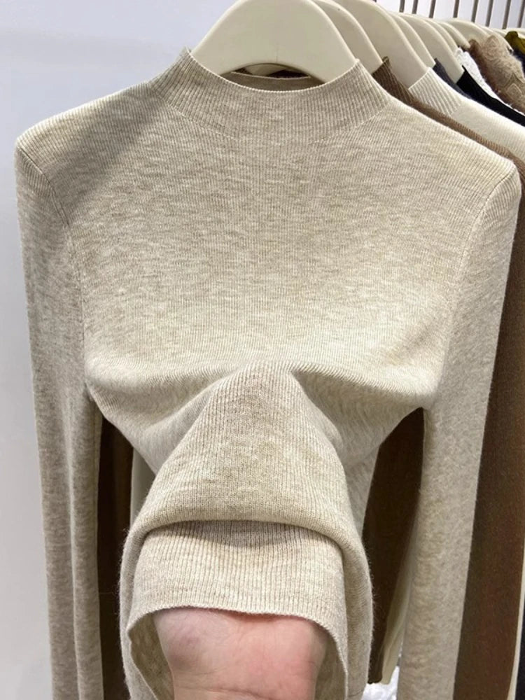 Women’s 2025 Slim Turtleneck Pullover