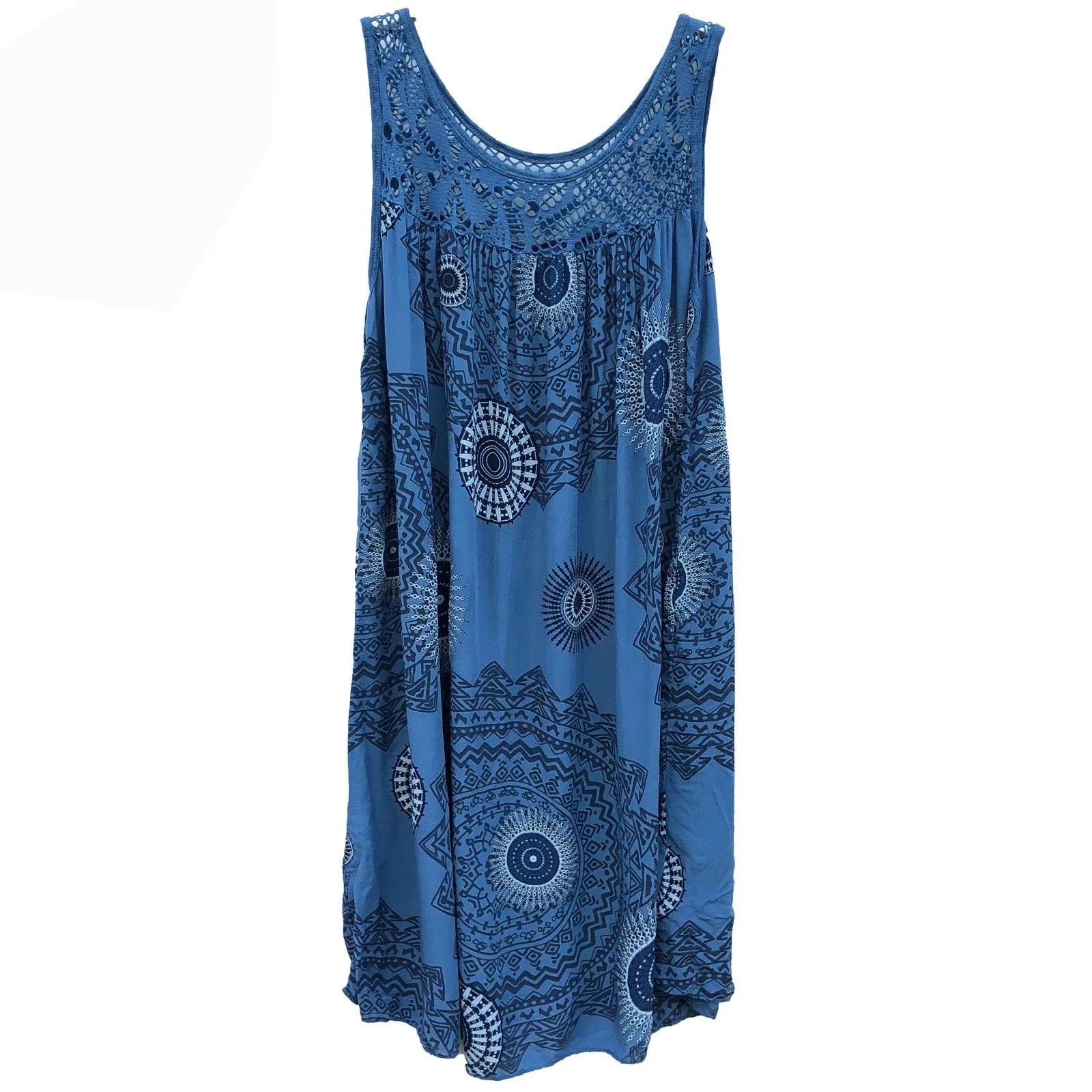 Women’s Summer Lace Sleeveless Maxi Dress