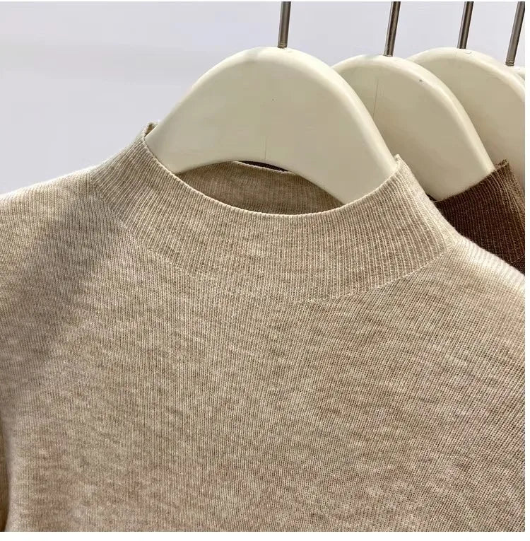 Women’s 2025 Slim Turtleneck Pullover