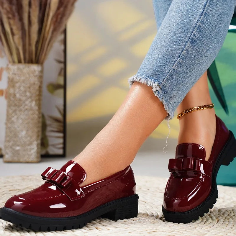Retro Round Toe Mary Jane Heels