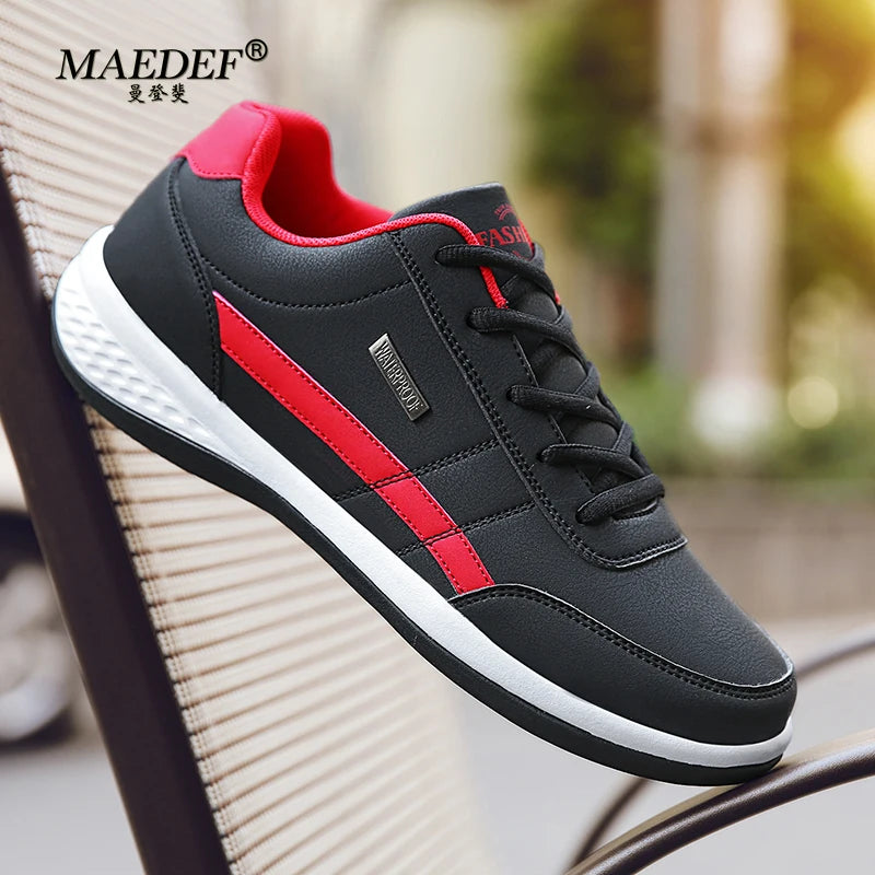 Men’s Waterproof Leather Sneakers