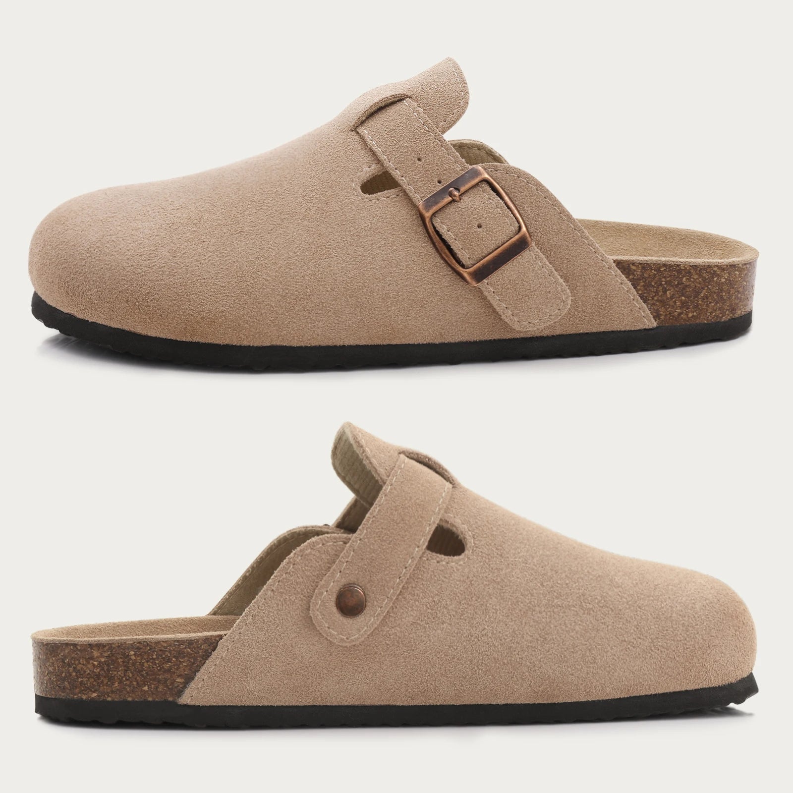 Comwarm Women’s & Men’s Suede Mules