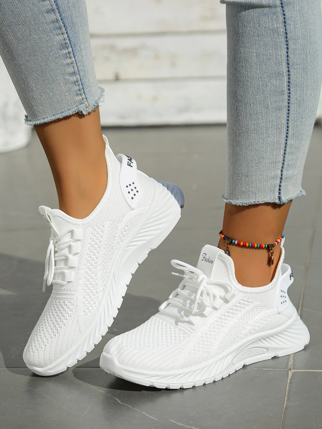 Women's Fly Weaving Casual Sneakers Fall 2025 New Fashion