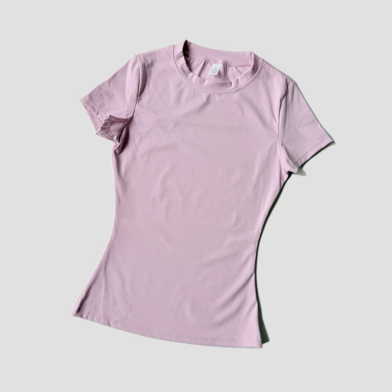 Women’s Seamless Short-Sleeve Yoga Top