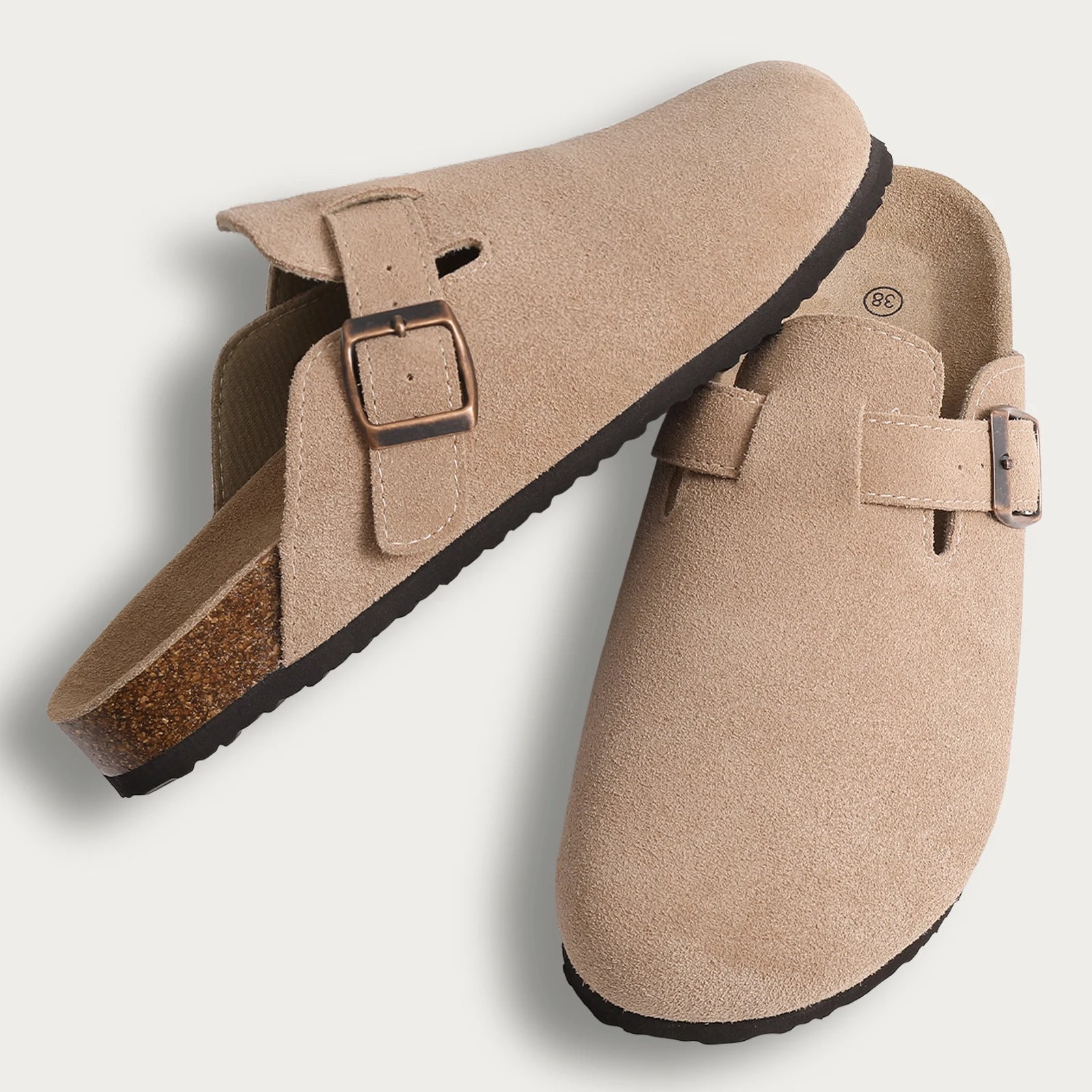 Comwarm Women’s & Men’s Suede Mules